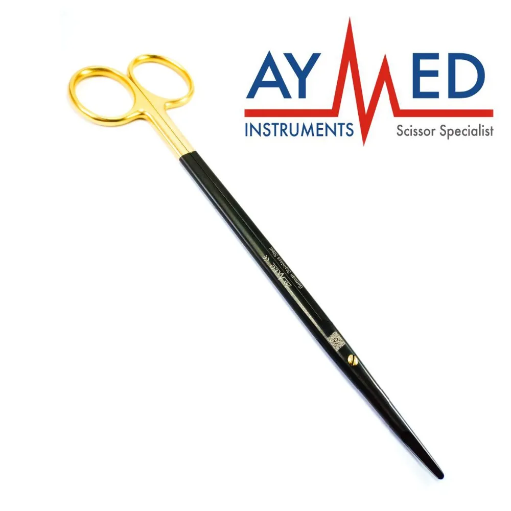 

10 pieces premium quality metzenbaum supercut cermaic coated straight scissors -plastic surgery surgical instruments scissors