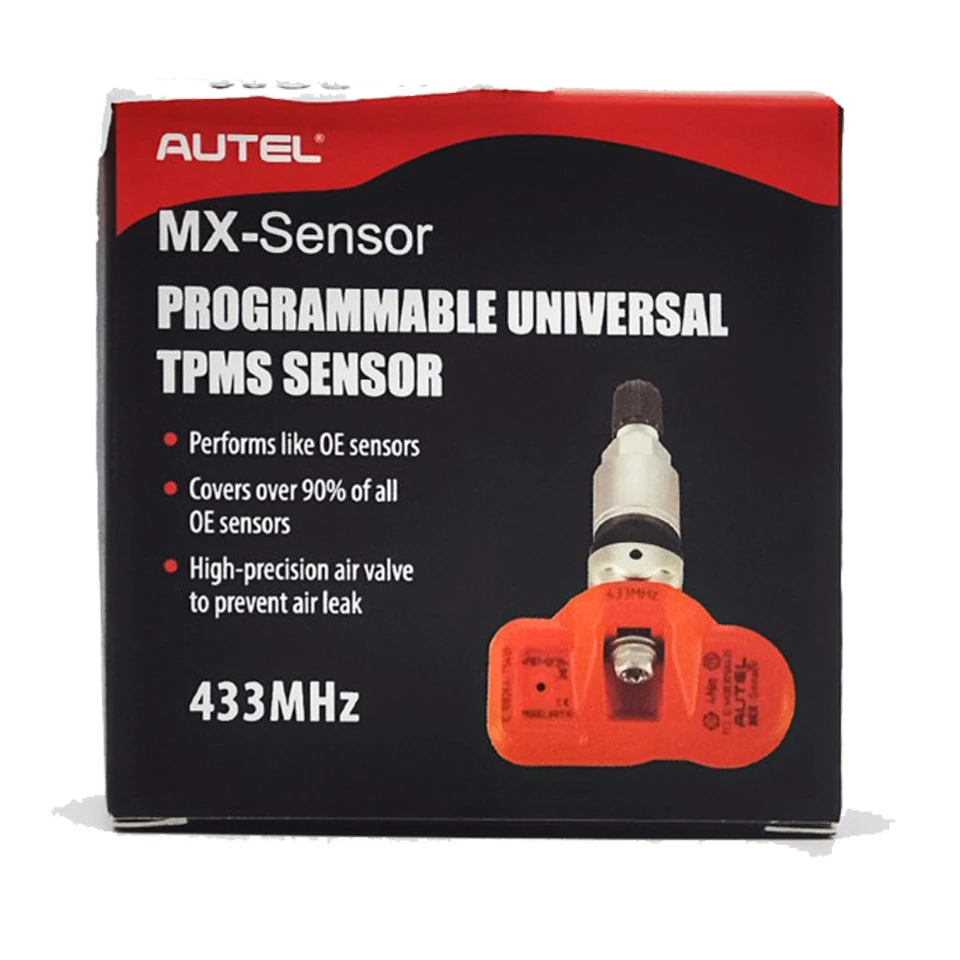 Autel MaxiTPMS Pad сенсор программист автомобильный TPMS инструмент 433 МГц датчик MX