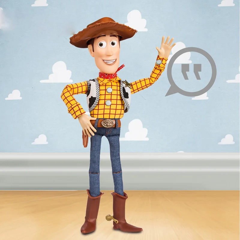 Disney Pixar Toy Story 4 Sherif Woody cowboy может говорить звук и светильник Buzz год Jessie фигурка