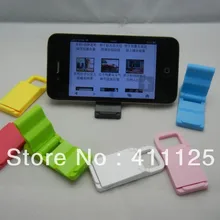 Универсальный Портативный Пластик подставка держатель для мобильного телефона iPhone Samsung 50 шт./лот Post