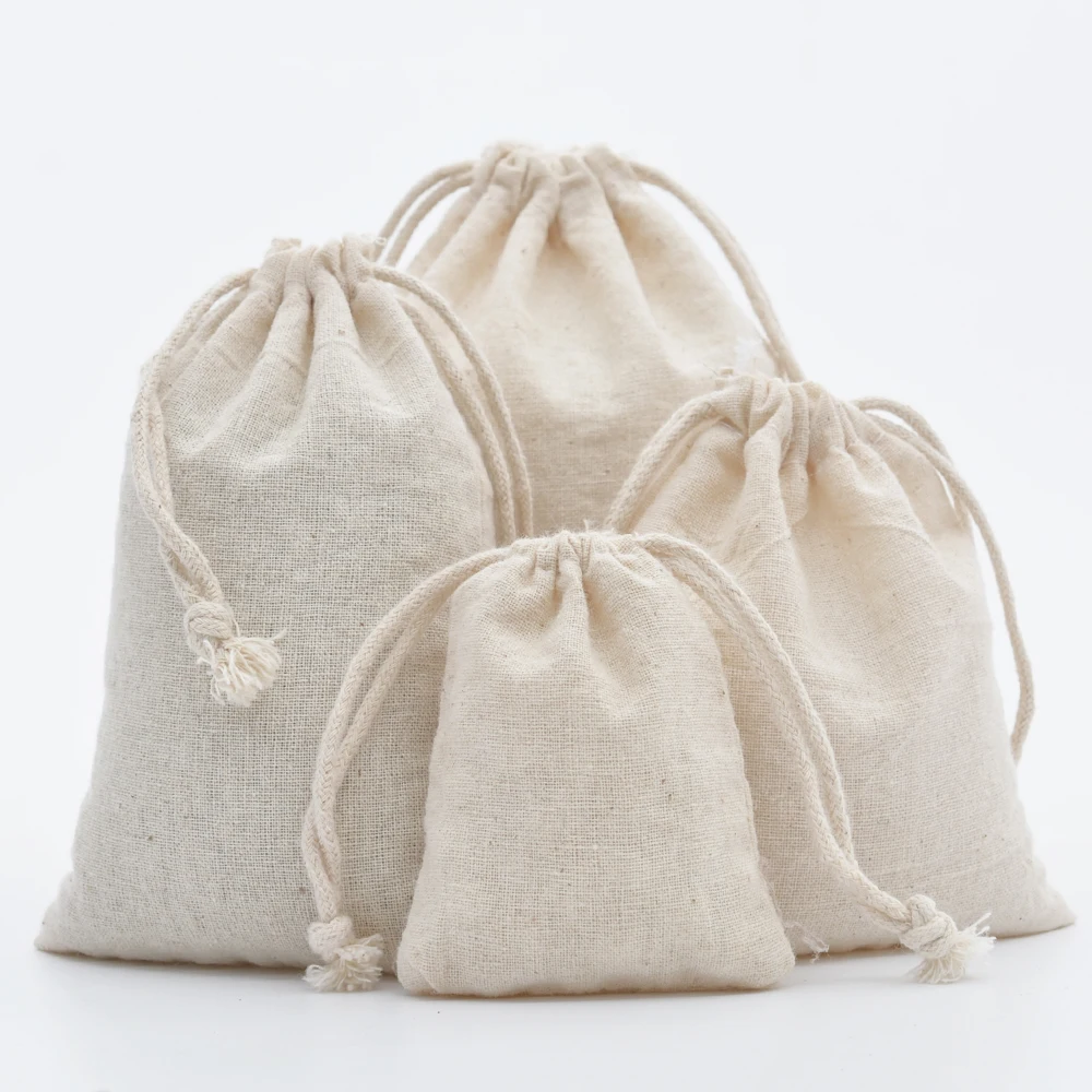 cotton muslin bags