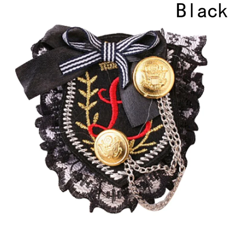 

1PCS Top Fashion Pin Broche Brooches Korean Version Of The Original Badge Brooch Jewelry Boat Naval Wind British Academy Medal