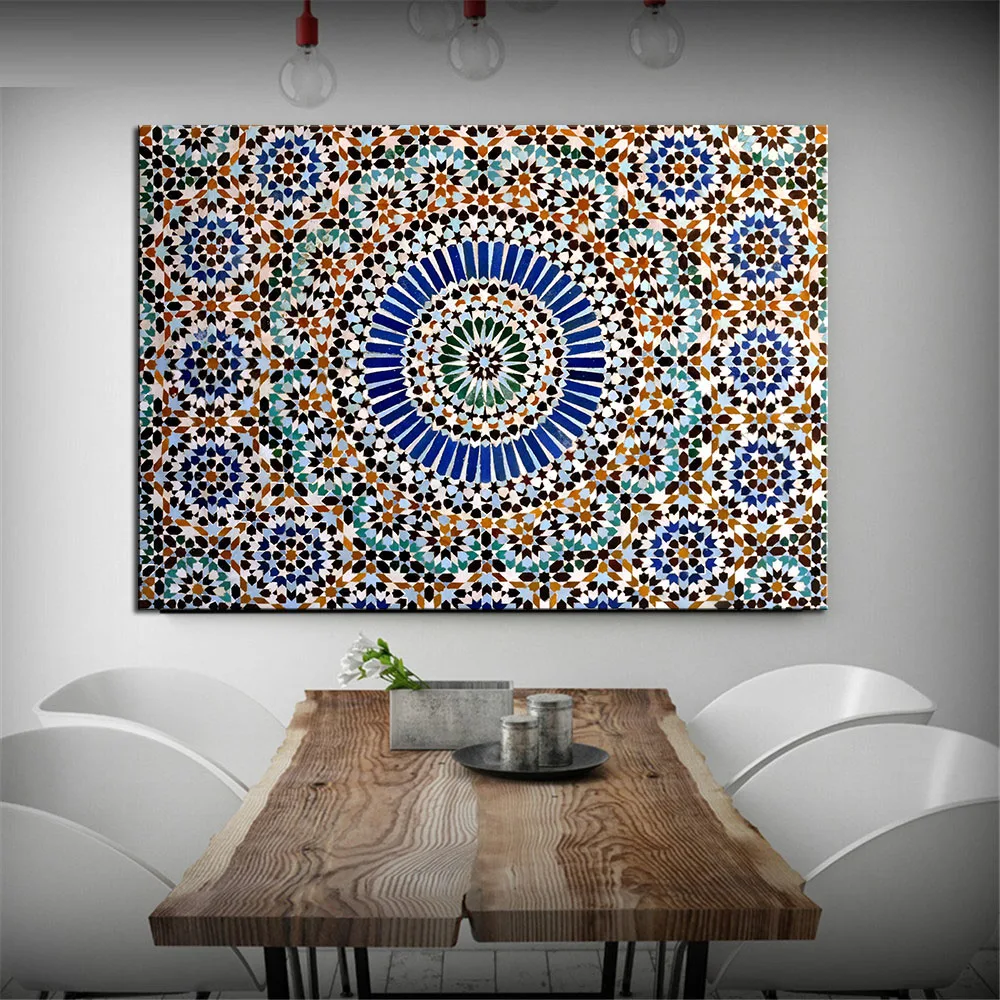 

Mosquee artwork Wall Painting picture islamic Home Decorative Art Picture Paint on Canvas Prints no frame wall arts