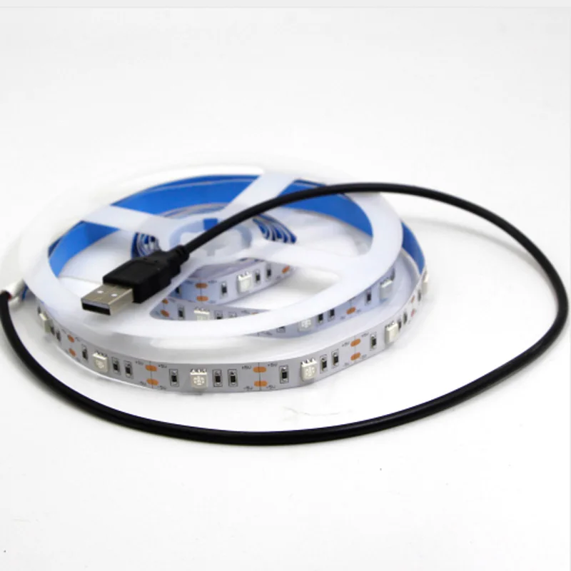 5 м SMD 2835 3528 5050 чёрно белые печатные платы УФ фиолетовая Светодиодная лента