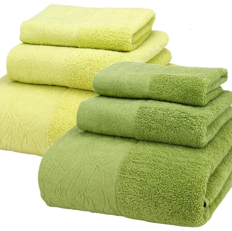 

3pcs High Quality Luxury 100% cotton Hand Bath face towel bathroom super towels for adults for home Bath towel Child Face Towel
