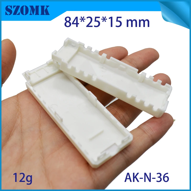 szomk plastic box for electronic project diy small usb enclosure project box plastic housing usb stick flash drive instrument case  (11)