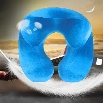 

Travel Pillow U-Shape Comfortable Pillows for Sleep Home Textile Airplane Neck Pillow Travel Accessories 4 Colors