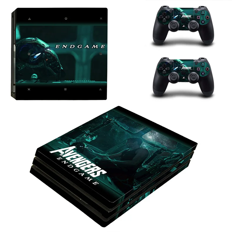 YSP4P-3364 Мстители: Endgame PS4 Pro наклейка для кожи Vinilo PS 4 Play station 4 Pro наклейка s для игровой консоли и контроллера - Цвет: YSP4P-3364