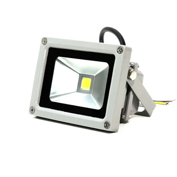 

4pcs/lot 10W LED floodlight AC85-265V COB gray Balck shell IP65 waterproof outdoor lighting flood light warm cool pure white