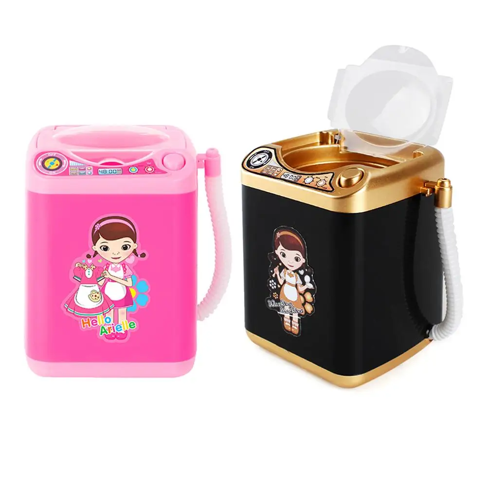 

Mini Washing Machine Toy Electric Children's Pretend Play Toy Children Play House Toy