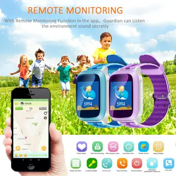 

Boy Girls GPS Tracker Anti-lost Smart Watch SOS Call LBS SIM Gifts For Child Kids Waterproof Lovely Dial Watch Phone Smartwatch