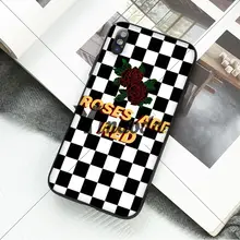 Yinuoda клетчатый чехол для iPhone 5 5Sx 6 7 7plus 8 8Plus X XS MAX XR|Чехлы-накладки|