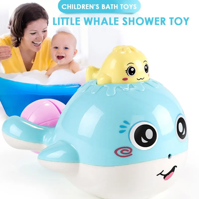Новинка игрушка для ванной в форме животного многоцветный бассейн КИТ игрушки для ванной для Кит Ванна игрушка, Прямая поставка