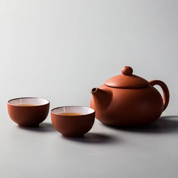 

Chinese Tea pot Ceramic Coffee TeaPot Porcelain Purple sand Tea Kettle China Kung Fu Tea Set