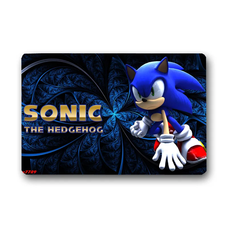 Sonic the Hedgehog коврики с принтом Противоскользящий напольный коврик для кухни
