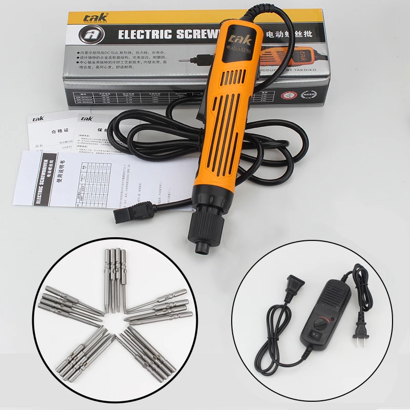 

Held Hand electric precision screwdriver DC6228 electric Screwdriver set 5 mm Bits Semi-automatic electric drill power tool kit