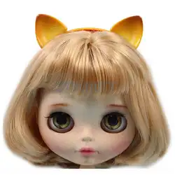 Ручной смолы кошачьи уши оголовье для 12 дюймов Blythe Озон Licca Кукла наряд для вечеринки аксессуары