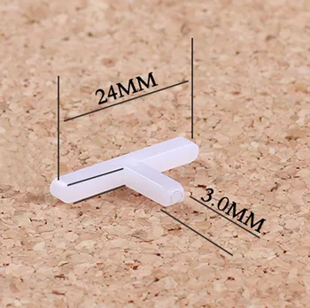 

Brand New Tile Line Tileline T-Shape Tiling Spacers Tile Spacer Of T Shape 5mm 100pcs