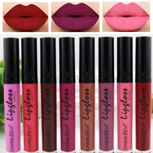 

Makeup 2017 Hot Lipsticks Cosmetics Waterproof Matt Lipgloss Long Lasting Pigment Red Wine Liquid Lip Tint Matte Makeup Lot