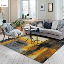 AOVOLL, американский абстрактный стиль, ковер, ковры для современной гостиной, ковер для детской комнаты, спальни, ковер, коврики для спальни