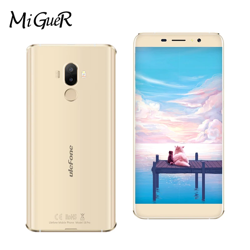 Ulefone S8 pro мобильный телефон 13 МП 3000 мАч 5 3 дюймов HD 2 ГБ + 16 Android 7 0 MTK6737