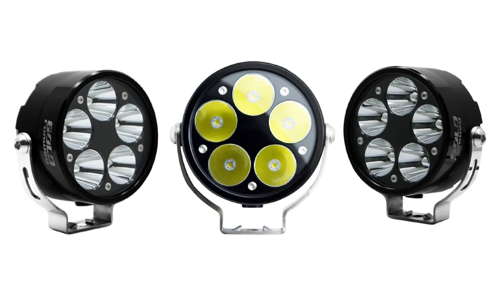GOLDRUNWAY GR-50X 50 Вт США U3 светодиодный светильник для вождения s круглый головной светильник для мотоцикла точечный луч рабочий светильник вспомогательный светильник для мотоцикла s