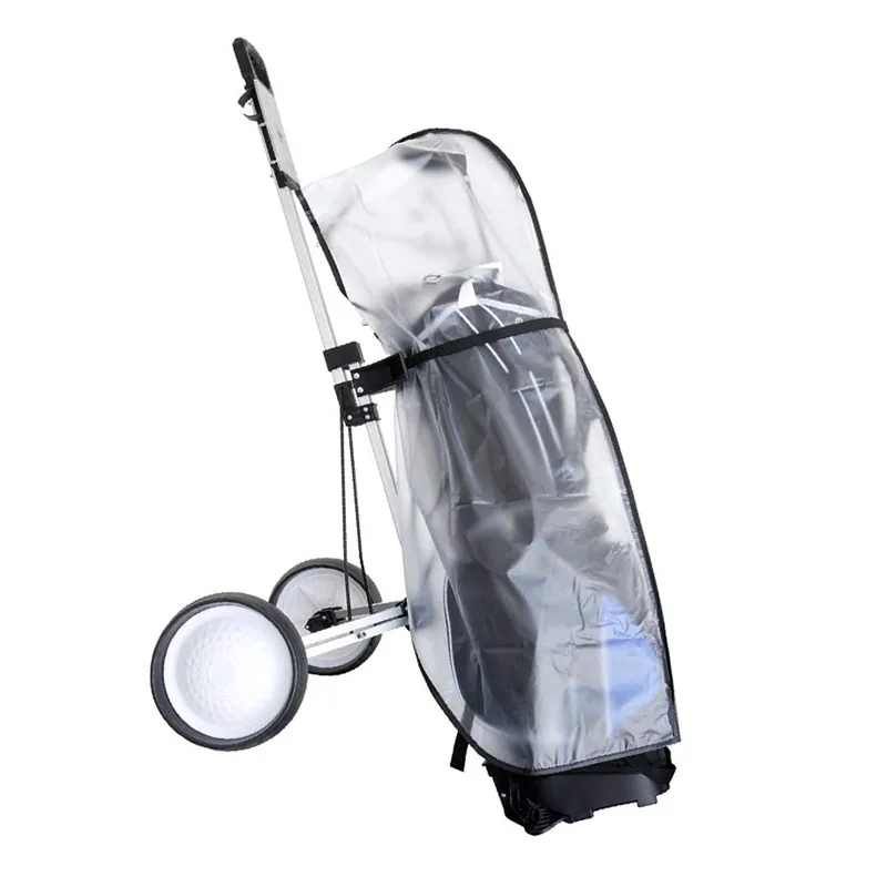 الغبار دائم PVC للماء حقيبة غولف هود غطاء للمطر درع في الهواء الطلق الغولف القطب غطاء حقيبة غطاء ملعب للجولف اكسسوارات