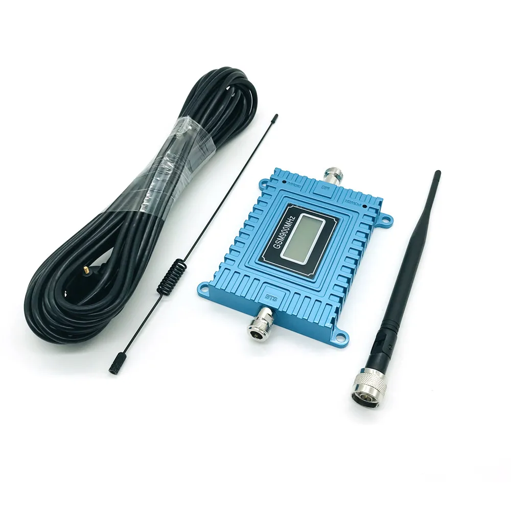 

LCD Display GSM900MHz Cell Phone Signal Booster Amplifier for Home and Office Improve Cellular Call signal