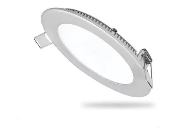 1pcs/lot Dimmable Ultra thin 3W/4W/ 6W / 9W / 12W /15W/ 25W LED Ceiling Recessed Grid Downlight / Slim Round/Square Panel Light -