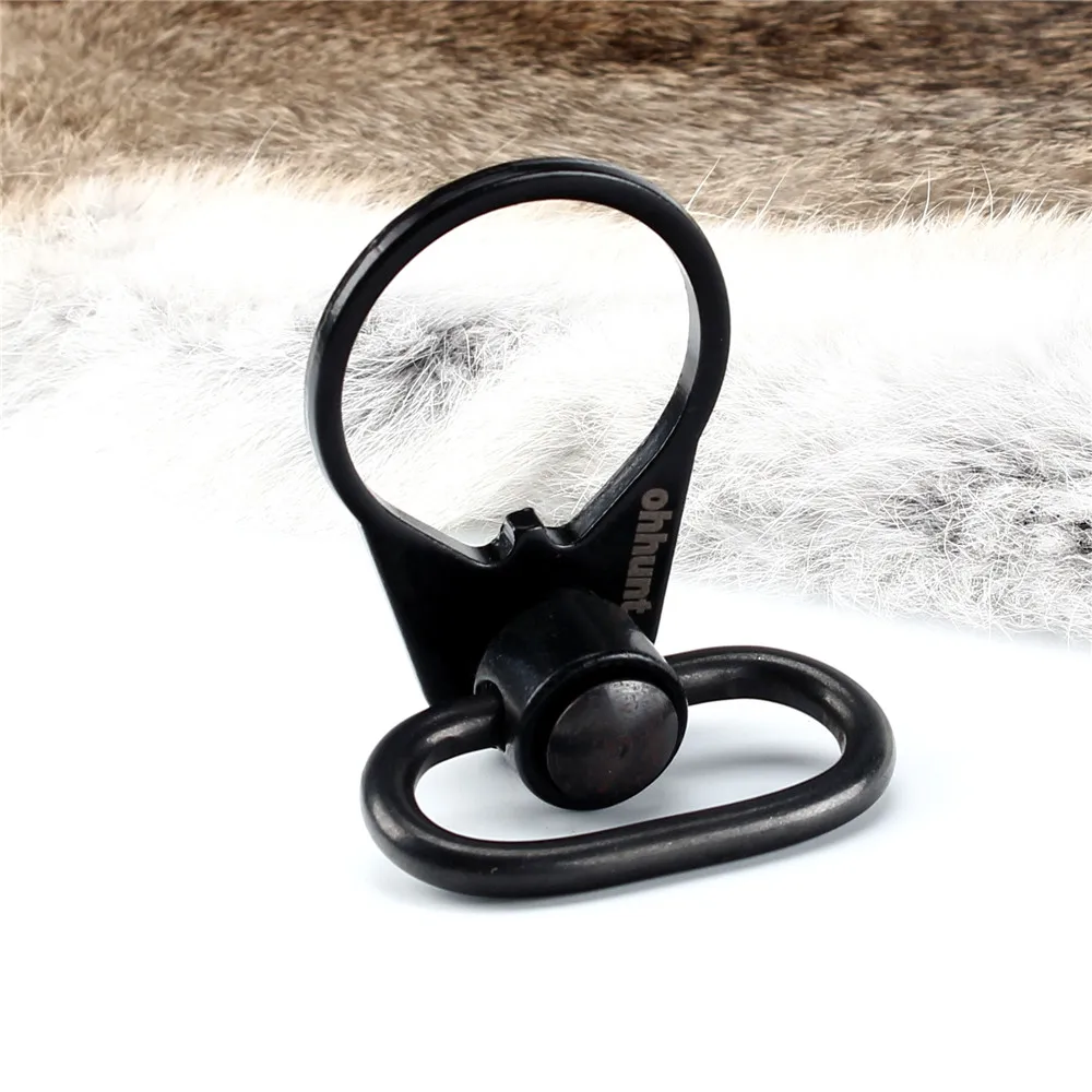 ohhunt Ambidextrous Receiver End Plate Quick Detach Steel Heavy Duty Sling Swivel Attachment Point For AR-15 LR-308 Carbine (2)