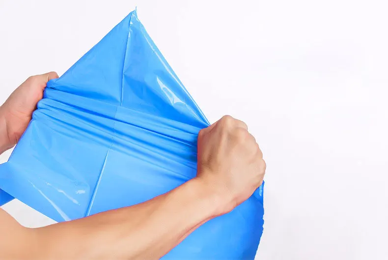 Курьерские Сумки 50 шт. матовый синий самоклеющийся мешок для хранения водонепроницаемый Толстый 12 проволочный конверт почтовые пакеты