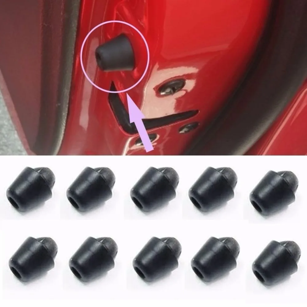 

10pcs FOR Bumper Door Overslam Rubbe 8219128010 Elantra MD GT Sonata LF YF I30 RIO Accent I45 Santa Fe DM Tucson Creta Solaris