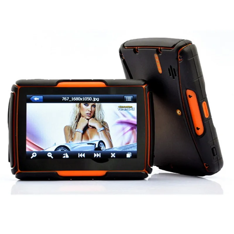 Лидер продаж 4 3 дюйма 8 ГБ 128/256 ОЗУ IPX7 водонепроницаемый Bluetooth GPS навигатор для