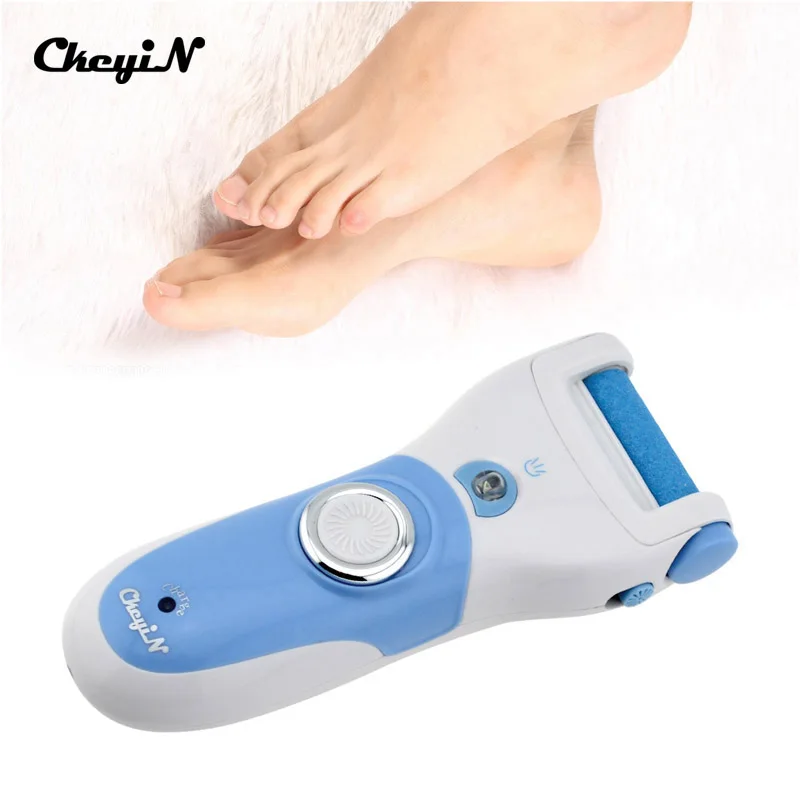 

CkeyiN Electric Foot Care Tool Rechargeable Callus Remover Foot File Pedicure Set + Extra Grinding Rollers Cuticles Remover Tool