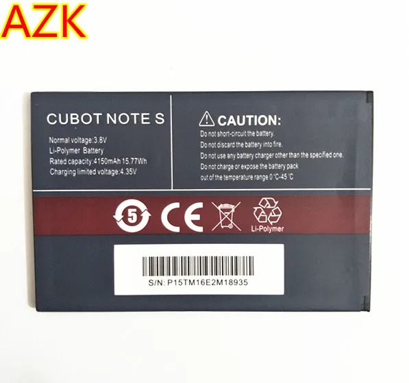 CUBOT NOTE S
