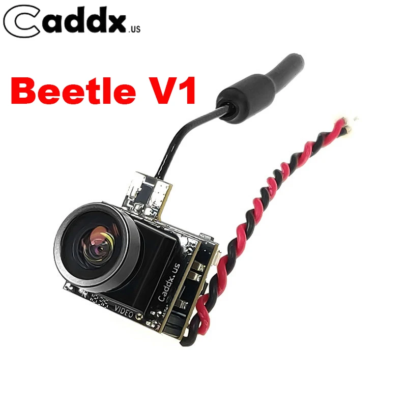 

Caddx Beetle V1 800TVL 5.8G 48CH 25mW 1/4 CMOS FOV 170 Degree 4 to 3 NTSC/PAL Mini FPV Camera For RC Drone Frame Part