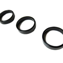 Алюминий ободок для кнопки набора HVAC Climatronic черный глянец Цвет для Volkswagen для VW Гольф Jetta MK5