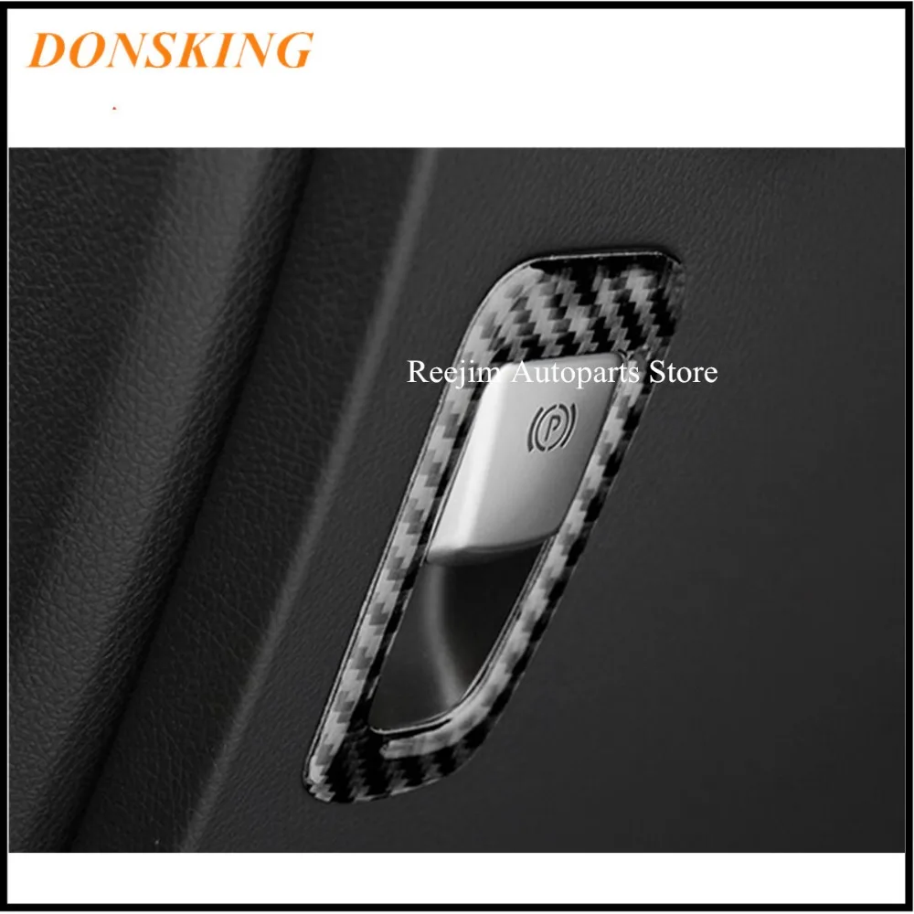 

Carbon Fiber Refit Car AUTOHOLD Frame interior Decoration for Mercedes Benz C Class W205 GLC Car-styling