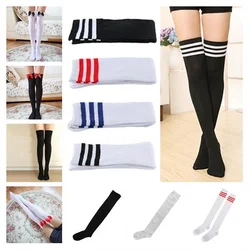 1Pair Girls Bows Stockings Over The Knee High Stockings Chic Striped Stretchy Tights For Female Ladies Multi Style 1Pair Girls Bows Stockings Over The Knee High Stockings Chic Striped Stretchy Tights For Female Ladies Multi Style