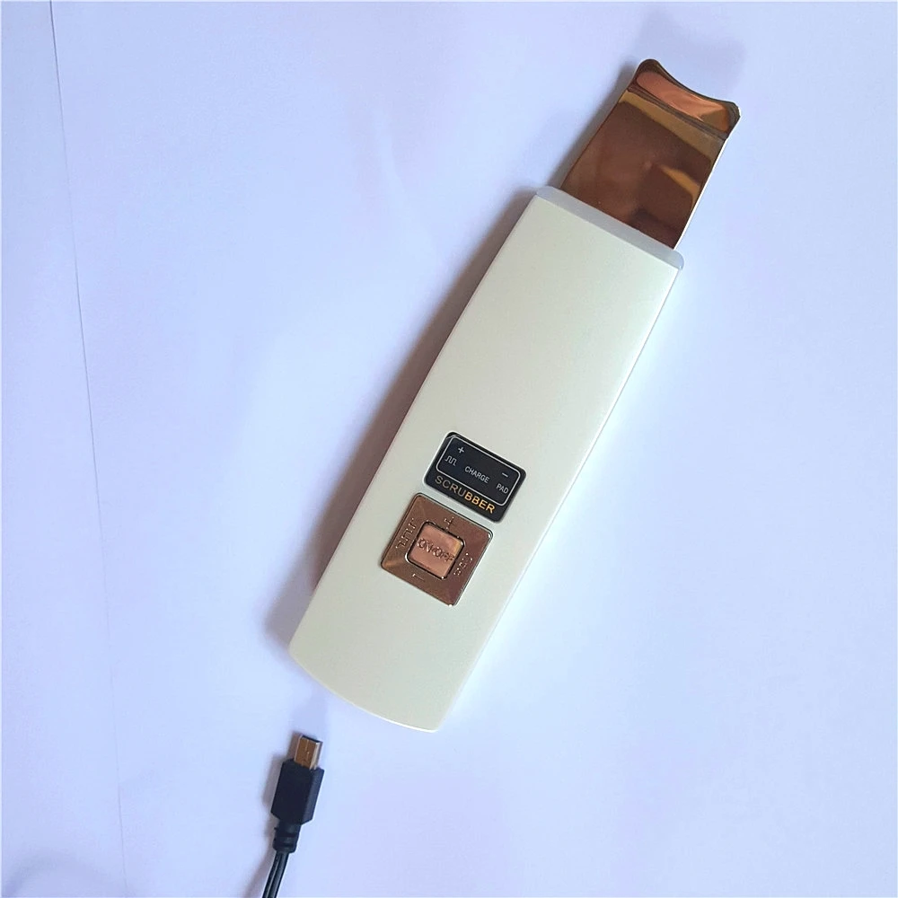  Portable Ultrasonic Facial Cleaner Face Care Tool Acne Removal Skin Cleaning Scrubber Ultrasound Pe