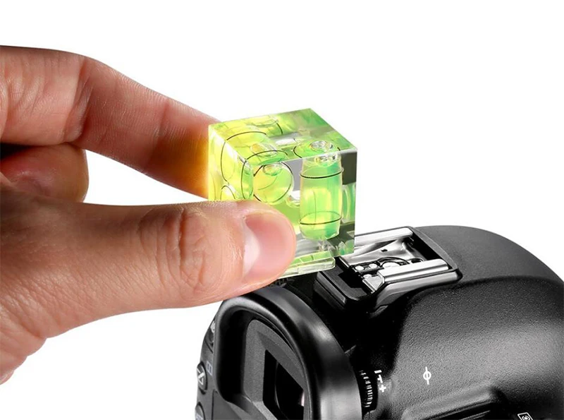 Hot Shoe Three Axis Triple Bubble Spirit Level For Canon Nikon Panasonic Fujifilm Olympus Pentax Digital and Film Cameras (1)