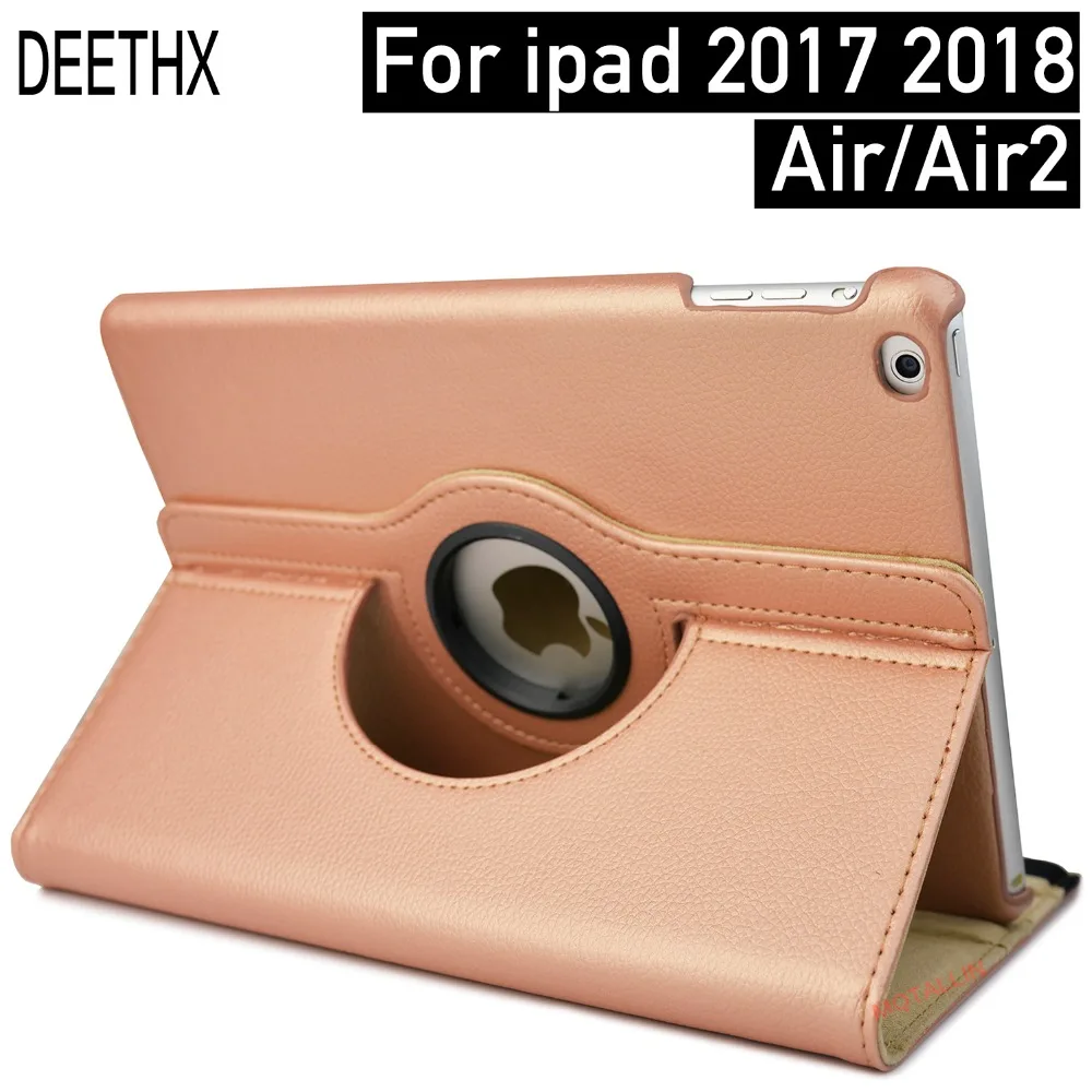 

DEETHX,Case for Apple iPad Air/Air 2 2013 2014 9.7 inch,For New iPad 9.7 2017 2018 360 Rotate cover