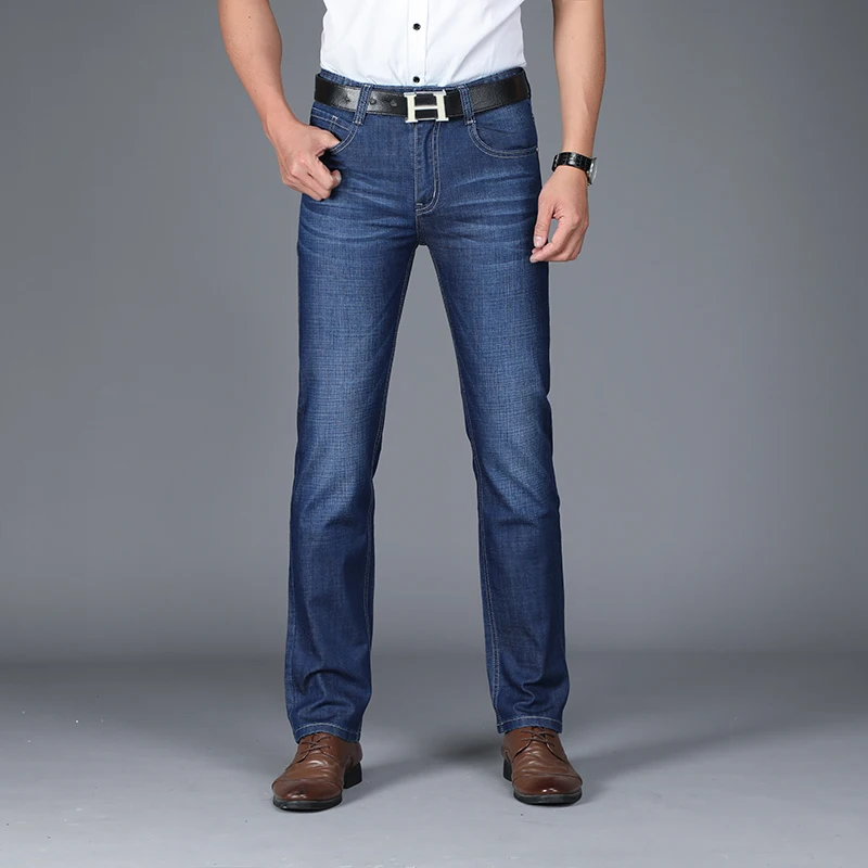 straight leg men jeans
