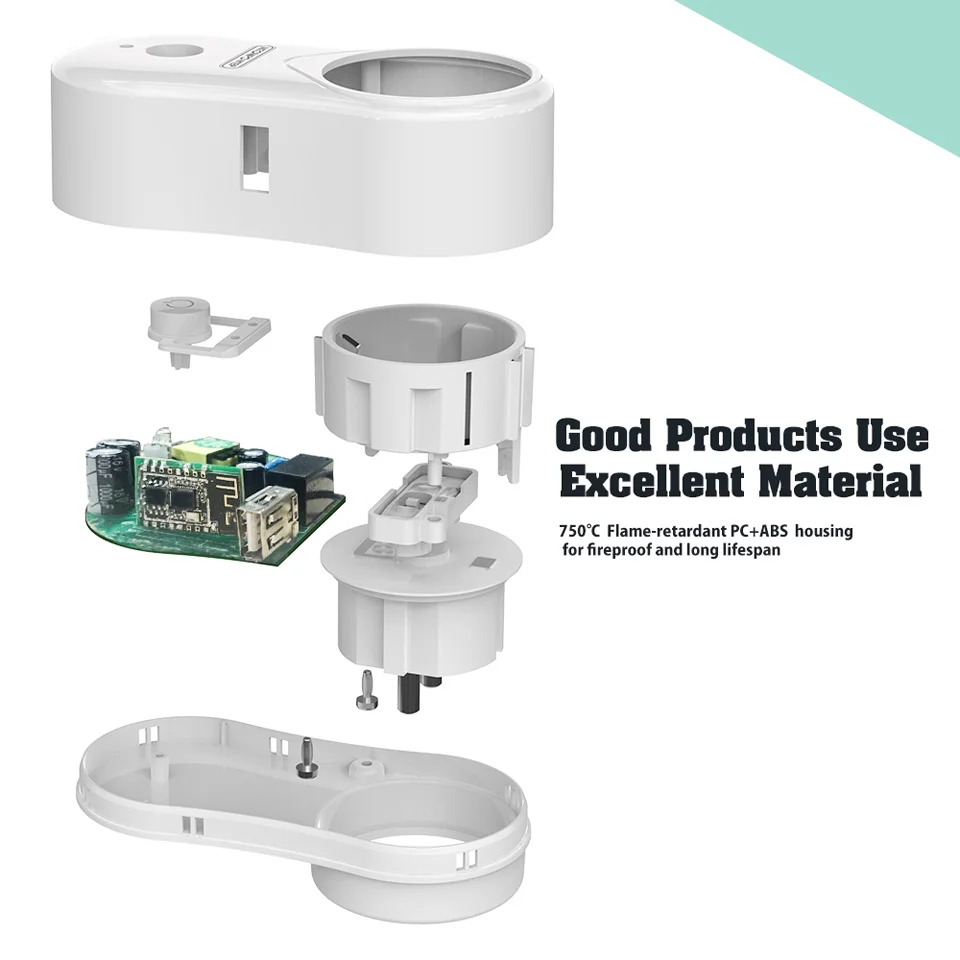 NTONPOWER S2 Smart Wifi Socket EU Plug (12)