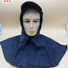 2 шт плащ капюшон деним пыленепроницаемый пылезащитный колпачок для когтей полированный рисунок цемент обработка операций работа для защиты шляпы