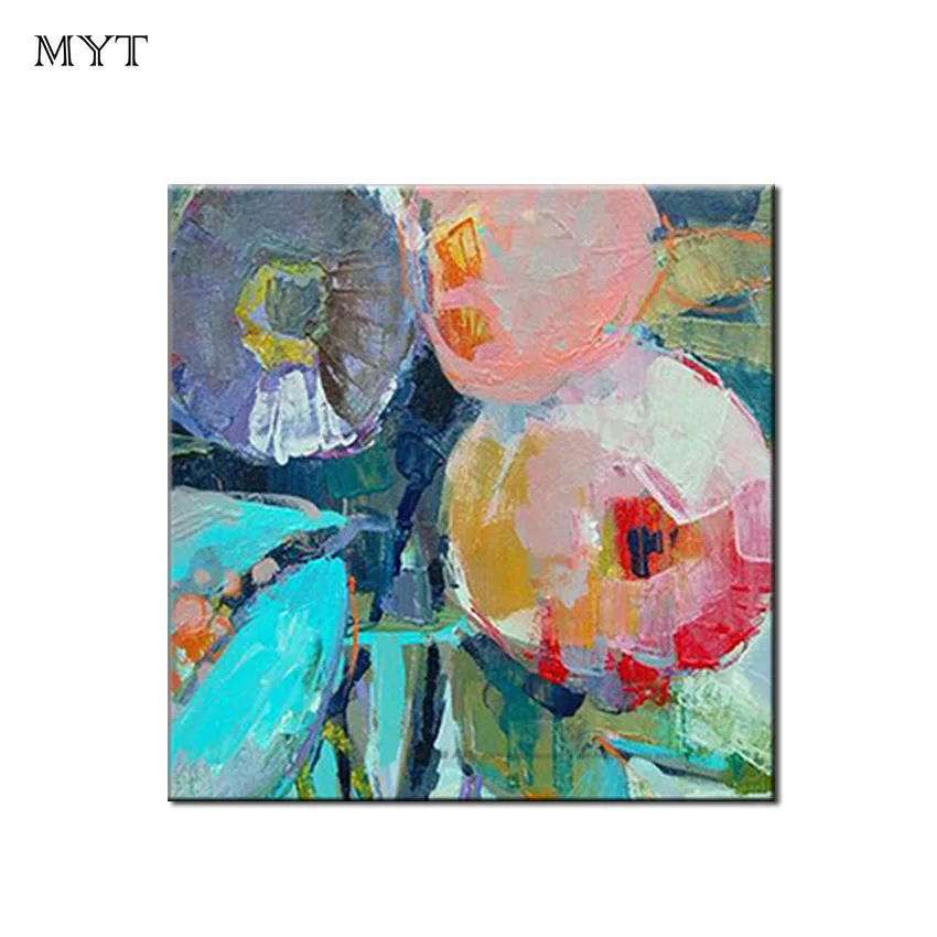 

Cuadros Painting By Numbers Flower Hand Painted Oil Painting Decor High Quality Wall Art Canvas Artwork Living Room Decoration