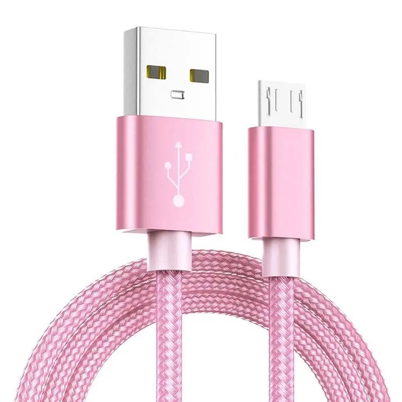 Micro USB кабель для передачи данных 1 м 2 3 Samsung S7 S6 Note Edge Note2 Note4 Note5 J3 C5 C8 OPPO K1 A1 A3 A5 A7