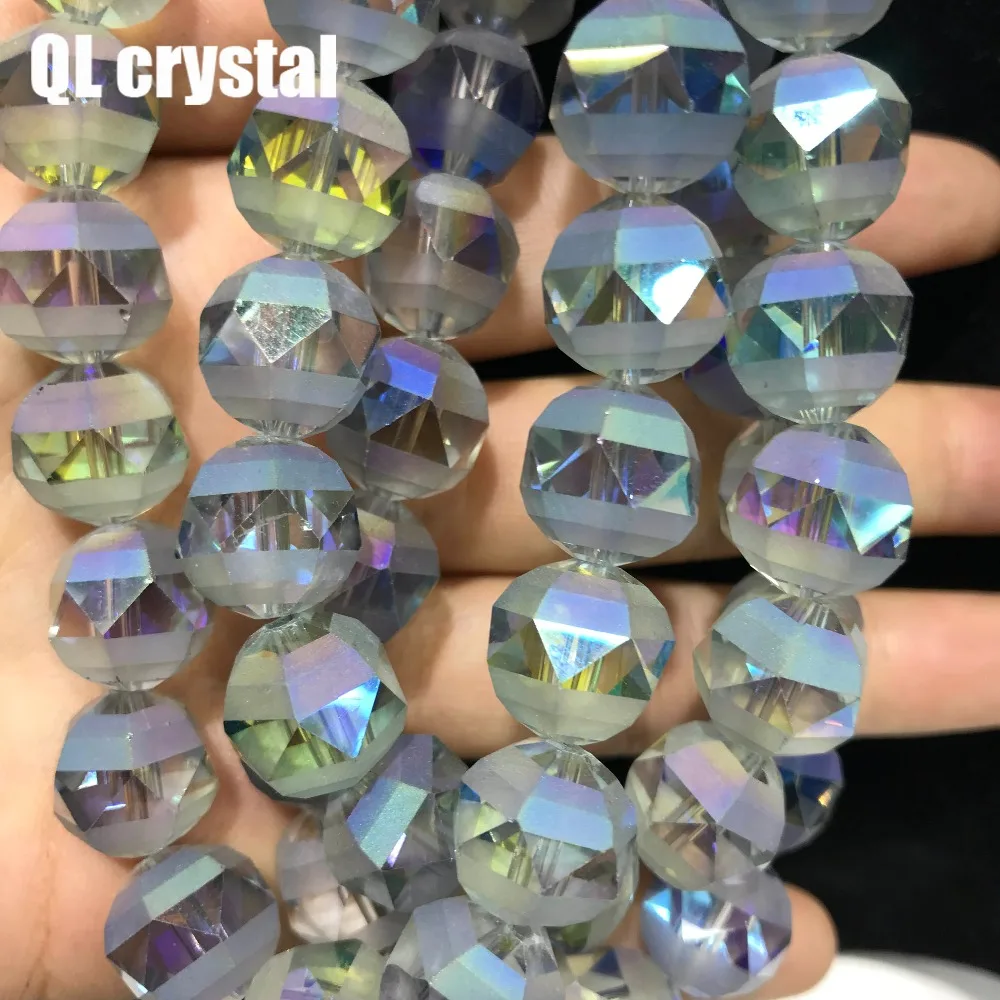50 шт 14 мм Bicone Австрийские хрустальные бусины очаровательные свободные DIY серьги