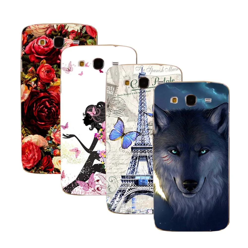 

Colorful Plastic Hard PC Case For Samsung S6500 i8552 G386F A3 A300 Cover Painting Case For Samsung i9060 S7260 G530 Case Cover