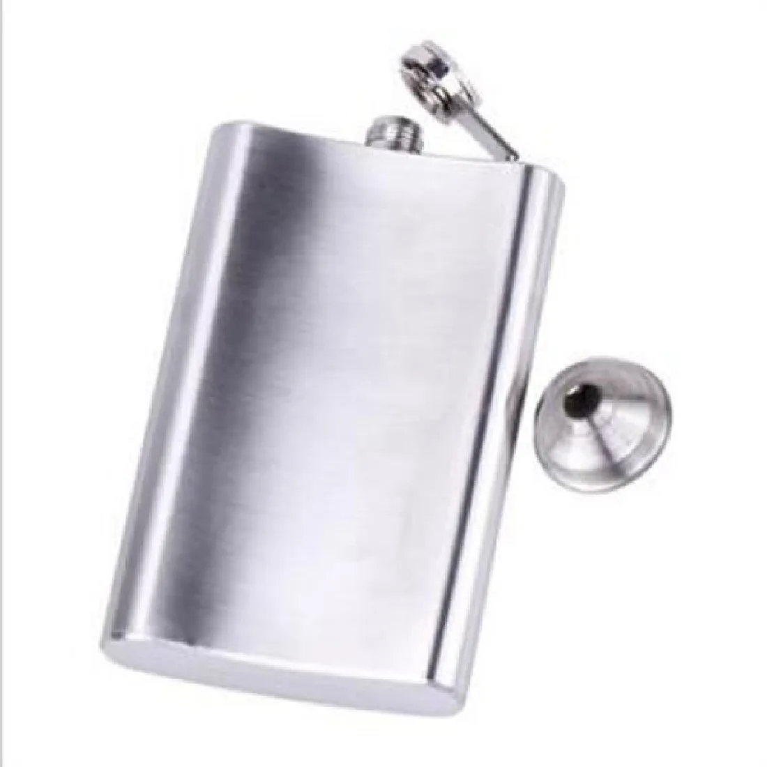 

Portable 4/5/6/7/8/10/18 oz Stainless Steel Wine Pot Hip Liquor Whiskey Alcohol Flask Cap + Funnel Hip Flask for Travel Outdoor